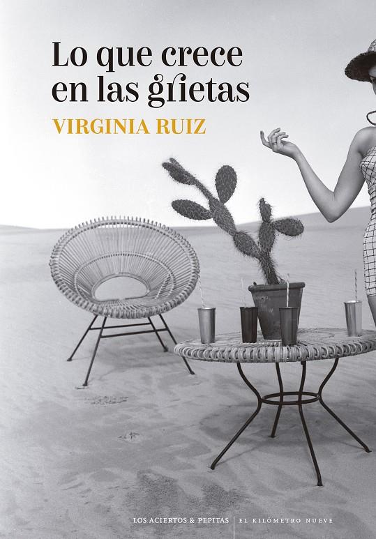 Portada del libro Lo que crece en las grietas de Virginia Ruiz
